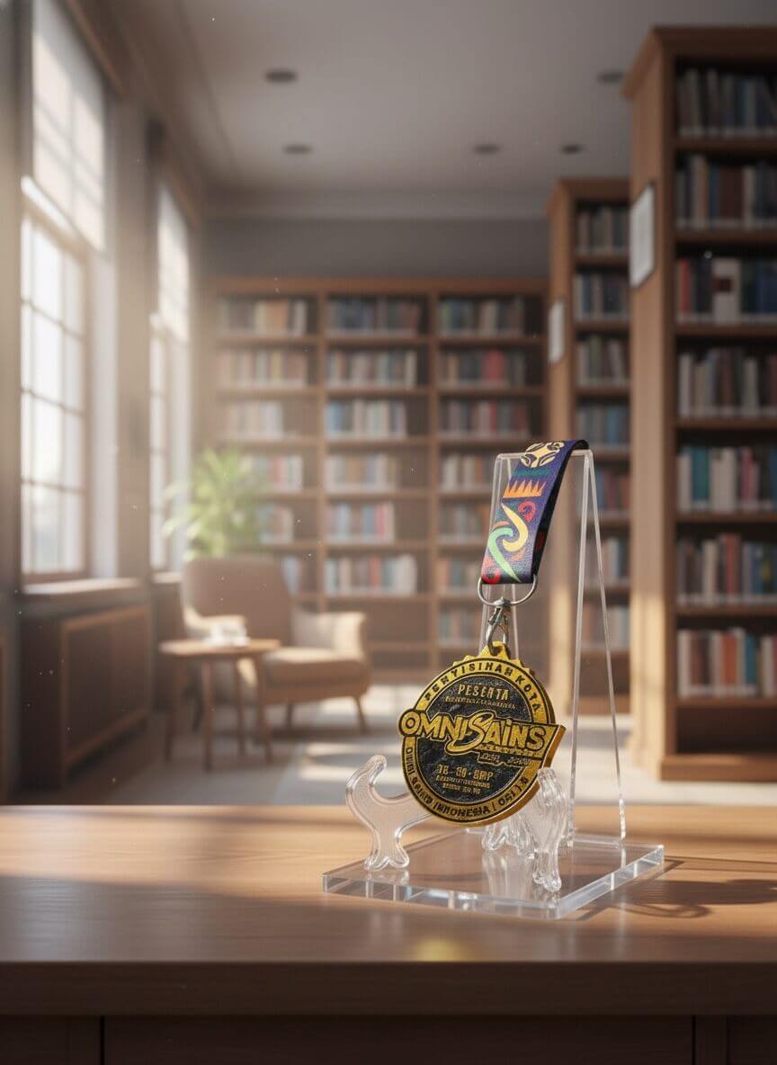 Inspirasi Desain Medali Sekolah yang Kreatif & Modern