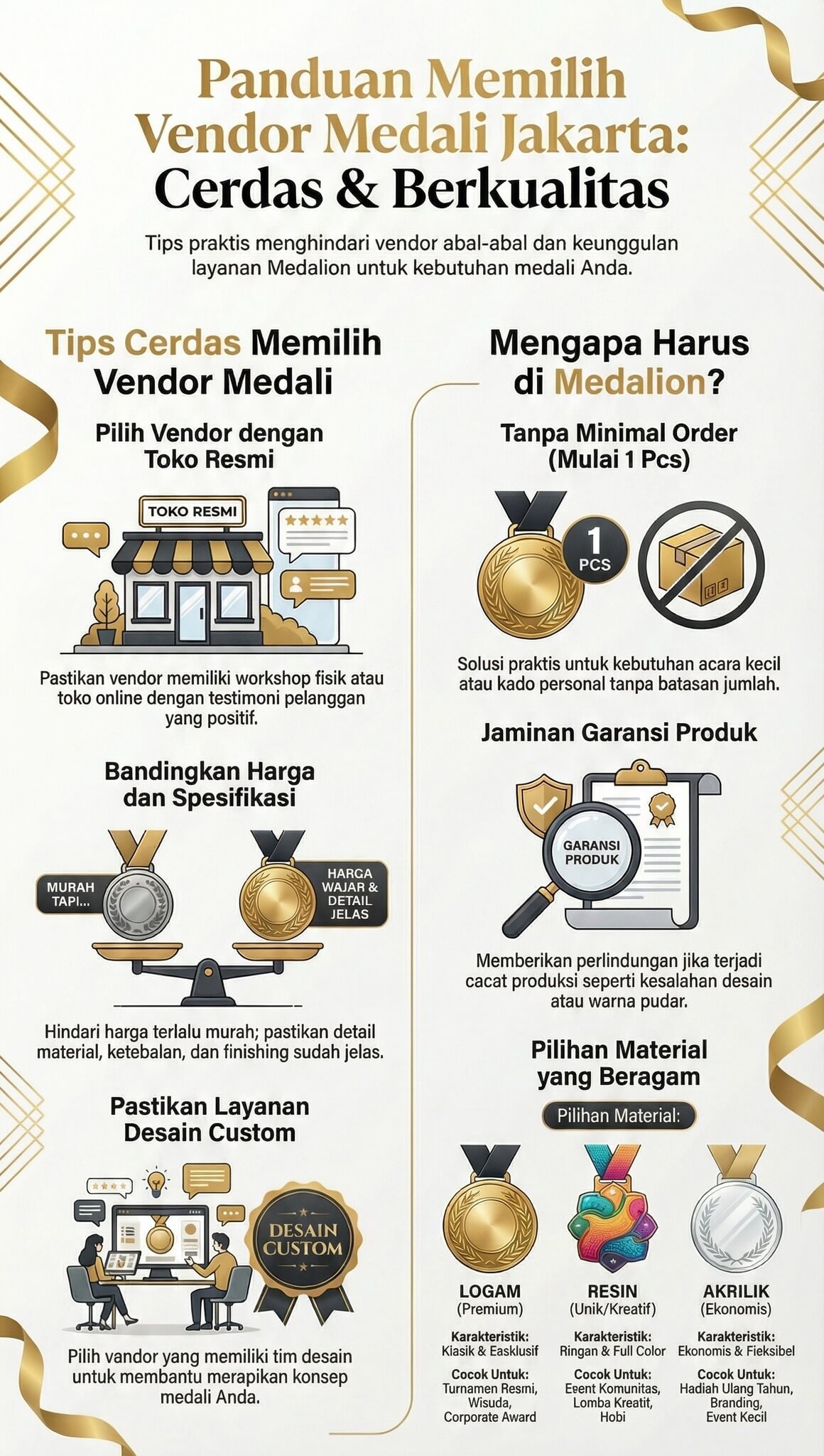 Vendor Medali Jakarta