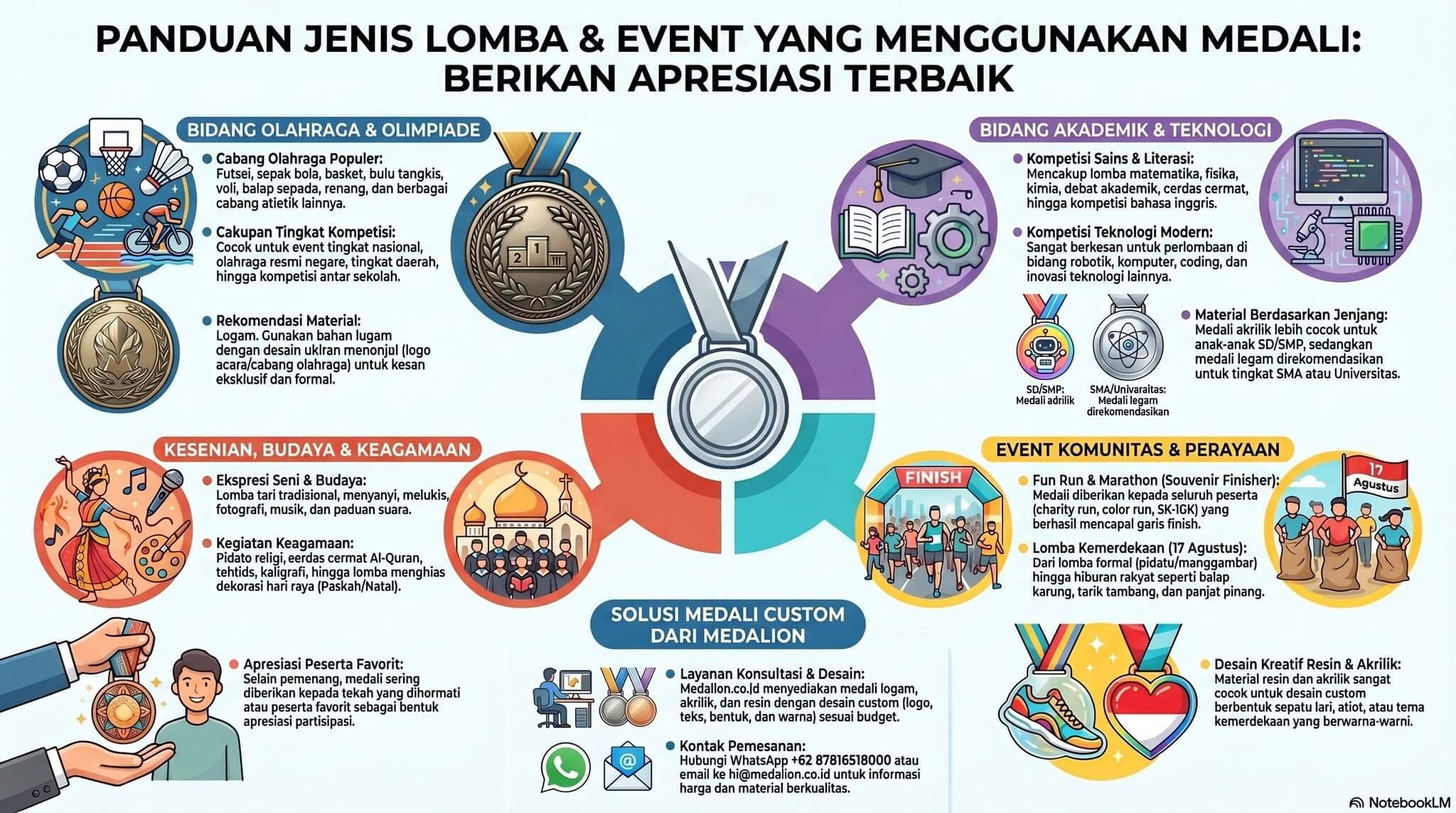 Lomba Apa Saja yang Mendapatkan Medali Lomba Apa Saja yang Mendapatkan Medali