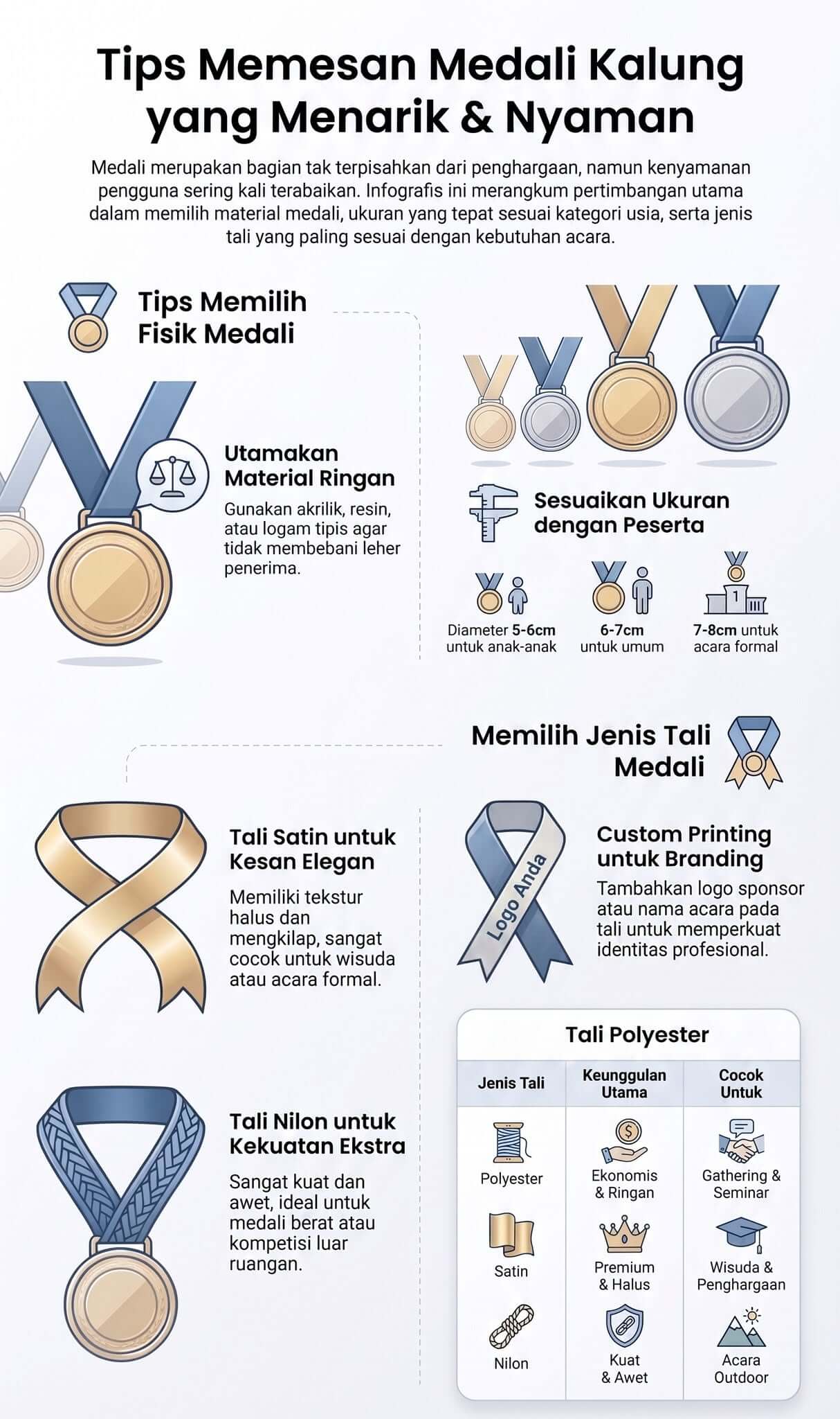 Medali Kalung Medali Kalung